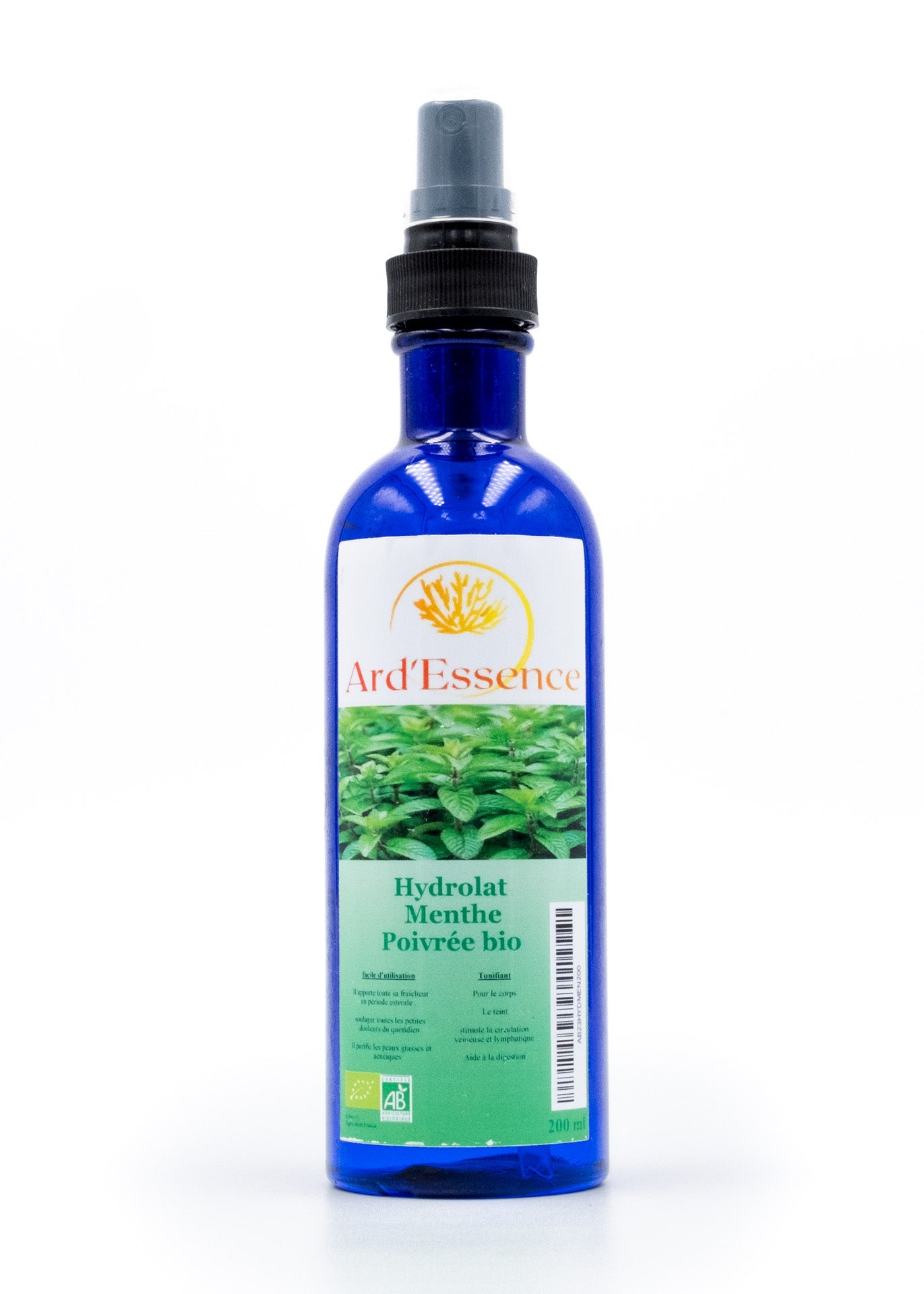 Hydrolat de menthe poivrée bio