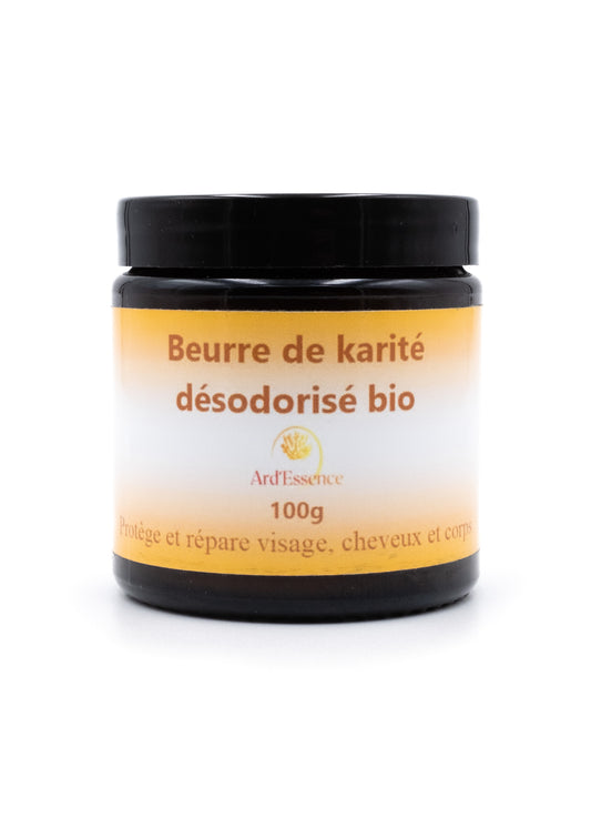 beurre de karité désodorisé bio